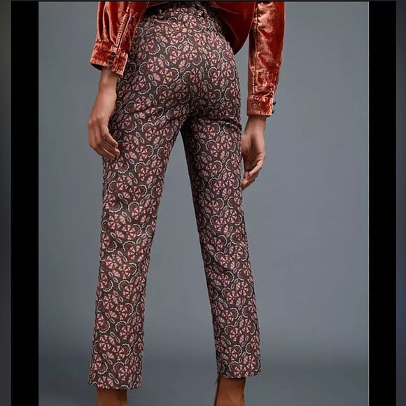 Anthropologie The Essential Slim Straight Trousers - Picture 8 of 8